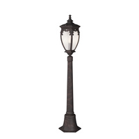Klasyczna lampa ogrodowa 113cm w kolorze antycznego brązu 1xE27 Fleur O414FL-01BZ1 Maytoni