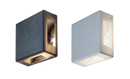 Kinkiet zewnętrzny LIPPA BLACK LED IP44 Rabalux 7317