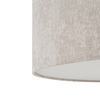 Lampa wisząca z jedwabistej szarej tkaniny 50cm 1xE27 CEDRO M Nowodvorski 11665