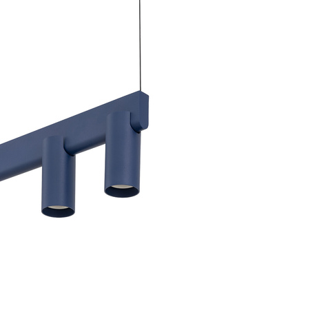 Lampa wisząca podłużna 200cm granatowa z dodatkowym podświetleniem FOURTY LINE LED VIII Nowodvorski 12290
