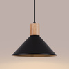 Lampa wisząca JAGA czarna Sollux SL.1320