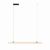 LAMPA WISZĄCA liniowa LED FAYETTE 121CM 20W 3000K CZARNY IP44 MAXLIGHT P0621