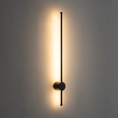 Liniowy czarny pionowy kinkiet 97cm IP54 ORLA LED 3000K M Nowodvorski 11550