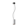 Lampa wisząca tuba biała o średnicy 7,5cm Efir P089PL-15W3K-W Maytoni