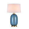 Lampa stołowa Amur niebieska 1xE27 Light Prestige LP-919/1T blue