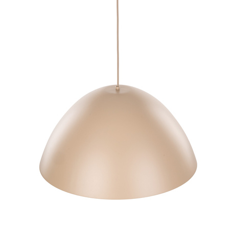 Metalowa lampa wisząca w kolorze beżowym o średnicy 34cm FARO SABIA 1xE27 Tk Lighting 10657