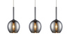 Lampa wisząca MONIC Zuma Line MD1629-3A  chrome