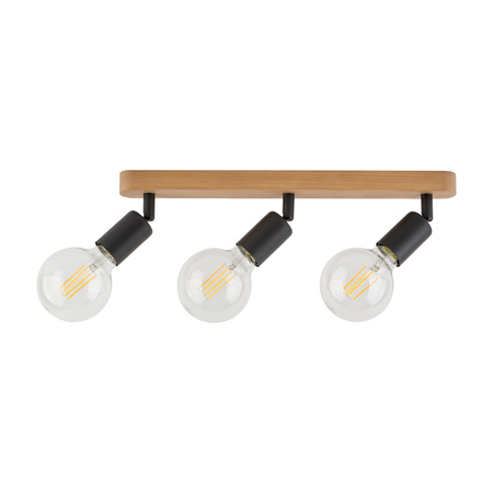 Lampa sufitowa SIMPLY BLACK WOOD TK Lighting 4750