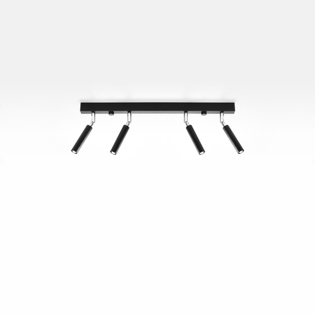 Plafon EYETECH 4 czarny Sollux SL.0900