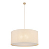 Lampa wisząca o średnicy 77cm LARGO BEIGE 3XE27 Tk Lighting 11484