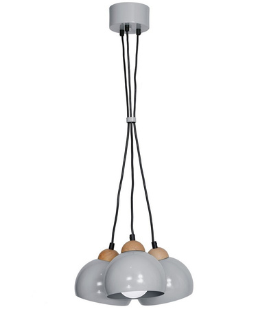 Lampa wisząca DAMA III GRAY Milagro MLP6380