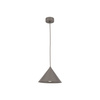 Lampa wisząca metalowy stożek w odcieniu brązu 21cm CONO S NEW BROWN 1xE27 Tk Lighting 11375