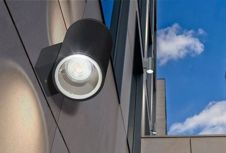 Kinkiet JOE WALL 1 BLACK IP54 Azzardo AZ3318