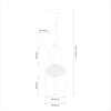 Lampa wisząca ARAME 23W LED Milagro ML1433