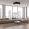Lampa sufitowa, plafon RONDO BLACK 60cm TK Lighting 1587