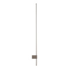 Brązowy liniowy kinkiet 114cm podświetlający ściane LIXA BROWN LED 3000K 18W Tk Lighting 18300