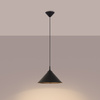 Lampa wisząca ZUMA czarna Sollux SL.1326