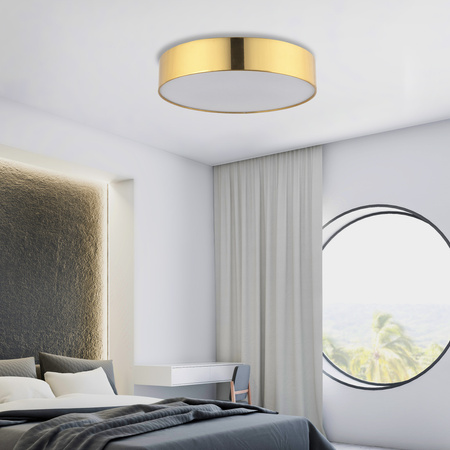 Lampa sufitowa plafon RONDO GOLD 60cm TK Lighting 4843