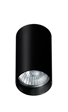 Czarny mały spot sufitowy 1xGU10 MINI ROUND BK AZZARDO AZ1781