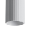 Smukła biała tuba natynkowa o wysokości 17cm WIKING 10W CCT SWITCH WH Azzardo AZ5971