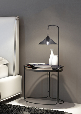LAMPA STOŁOWA KIRUNA 1 CZARNY 55x25x30 Candellux 50501206