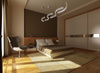 MAXLIGHT P0391 LAMPA WISZĄCA SAPHIR 18W Fala z kryształków