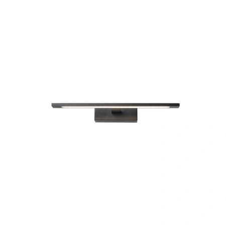 Czarny kinkiet łazienkowy 41,5cm nad lustro Elgidia LED 3500K IP44 WL0122-S-BK Yaskr