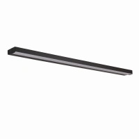 Podłużny czarny kinkiet 89cm nad lustro do łazienki IP44 Maxlight W0404D Trio