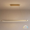 Lampa wisząca owalna Saturno 30W LED CCT Złoty Milagro ML2958