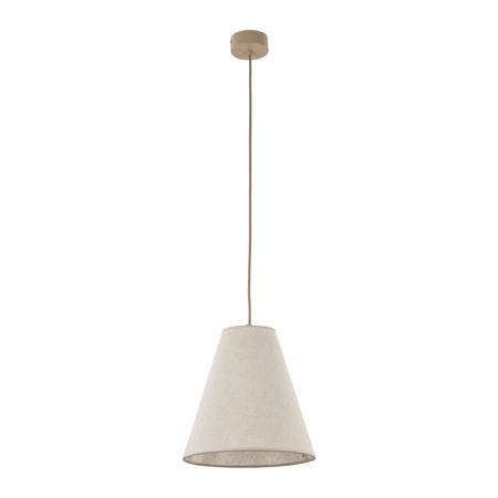Lampa wisząca pojdeyńczy abażur z lnu 25cm CONEA SABIA 1xE27 Tk Lighting 11202