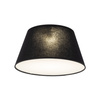 Lampa sufitowa czarny stożkowy abażur 38cm FORMO BLACK 2xE27 Tk Lighting 11206