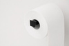 Czarny, metalowy stojak na papier KS-44 PAPER STAND z serii KAJA HOME