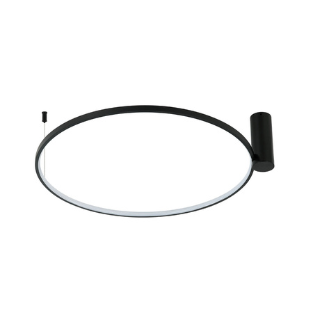 Plafon Ring S czarny okrąg 60cm LED CCT Light Prestige LP-909/1C S BK CCT