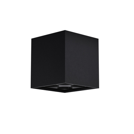 Grafitowa kostka sufitowa zewnętrzna LED 3000K IP54 Ares O309CL-L8GF3K Maytoni