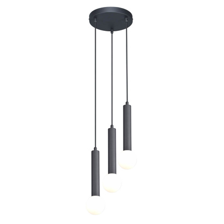 Lampa wisząca Filano 3xG9 Italux PND-33574-3-BK