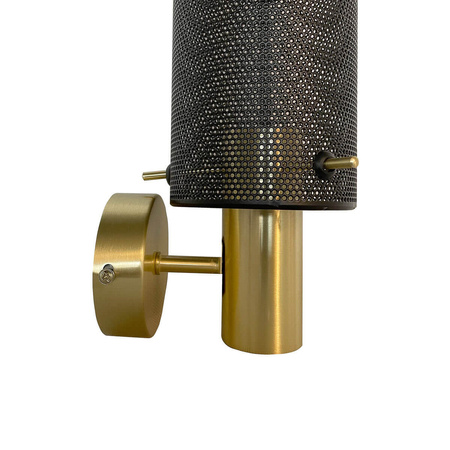 Kinkiet Tirana czarny 1xE27 Light Prestige LP-945/1W BK