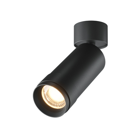 Regulowana czarna tuba natynkowa spotlight LED 3000K Focus Zoom C055CL-L12W3K-Z-B Maytoni