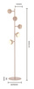 Lampa podłogowa piątka Biarritz LED kaszmirowa Aviano Lighting 3047-513