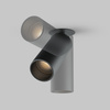 Czarna oprawa podtynkowa regulowana tuba LED 3000K FOCUS LED C053CL-L12W3K-W-B Maytoni