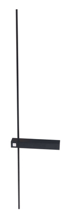 MAXLIGHT W0283 KINKIET SABRE 91 cm CZARNY IP23, ściemnialny z włącznikiem dotykowym