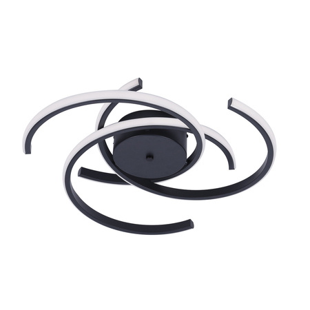 Plafon Spider 51 cm czarny LED CCT Light Prestige LP-1255/1C 51 BK