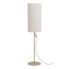 Lampa podłogowa wysokość 133cm pionowy cylindryczny abażur FIENO SABIA 1XE27 Tk Lighting 16196