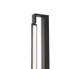Czarny podłużny kinkiet do łazienki 90cm ruchomy LED 3500K Flexia IP44 WL0121-L-BK Yaskr