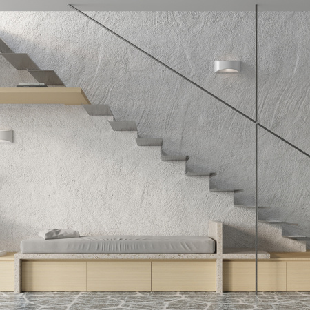 Kinkiet lakierowany biały VIXEN Sollux Lighting SL.1048