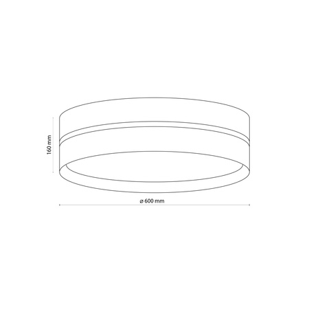 Lampa sufitowa LINOBIANCO TK Lighting 6578