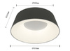 Lampa sufitowa SELLA Antracyt Aviano Lighting 9222-0150