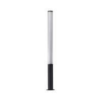 Wysoki słupek ogrodowy 155cm w kolorze czarnym EBRO 155 80 IP65 32W 3000K BK AZZARDO AZ6768
