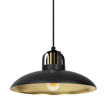 Lampa wisząca FELIX BLACK/GOLD 1xE27 Milagro MLP8906