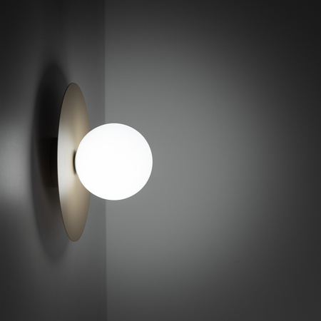 Kinkiet z mleczną szklaną kulą PIXI SABIA 1XG9 Tk Lighting 11334