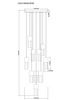 Lampa wisząca IGGLY 10 zwisów LED Zuma Line DU31909A/50W
